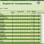 Moderne Fußball Aufstellung Vorlage Excel 1204x769