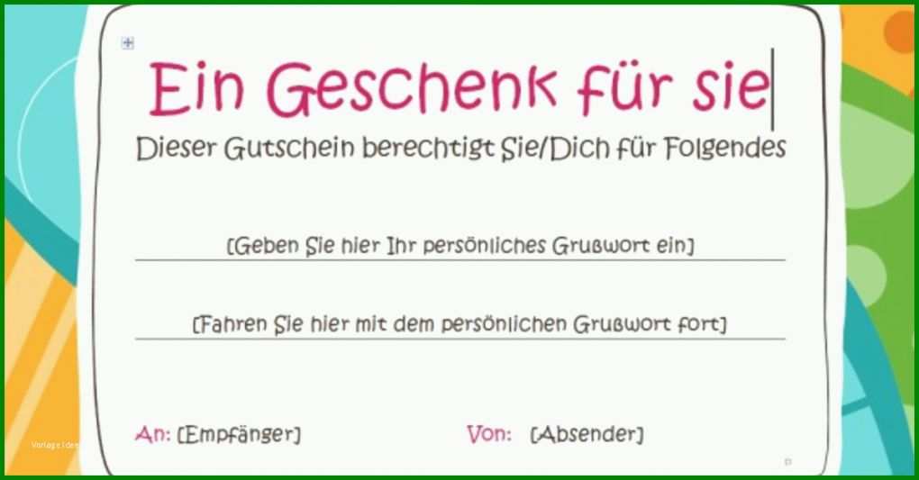 Erstaunlich Gutschein Word Vorlage Download 1200x627