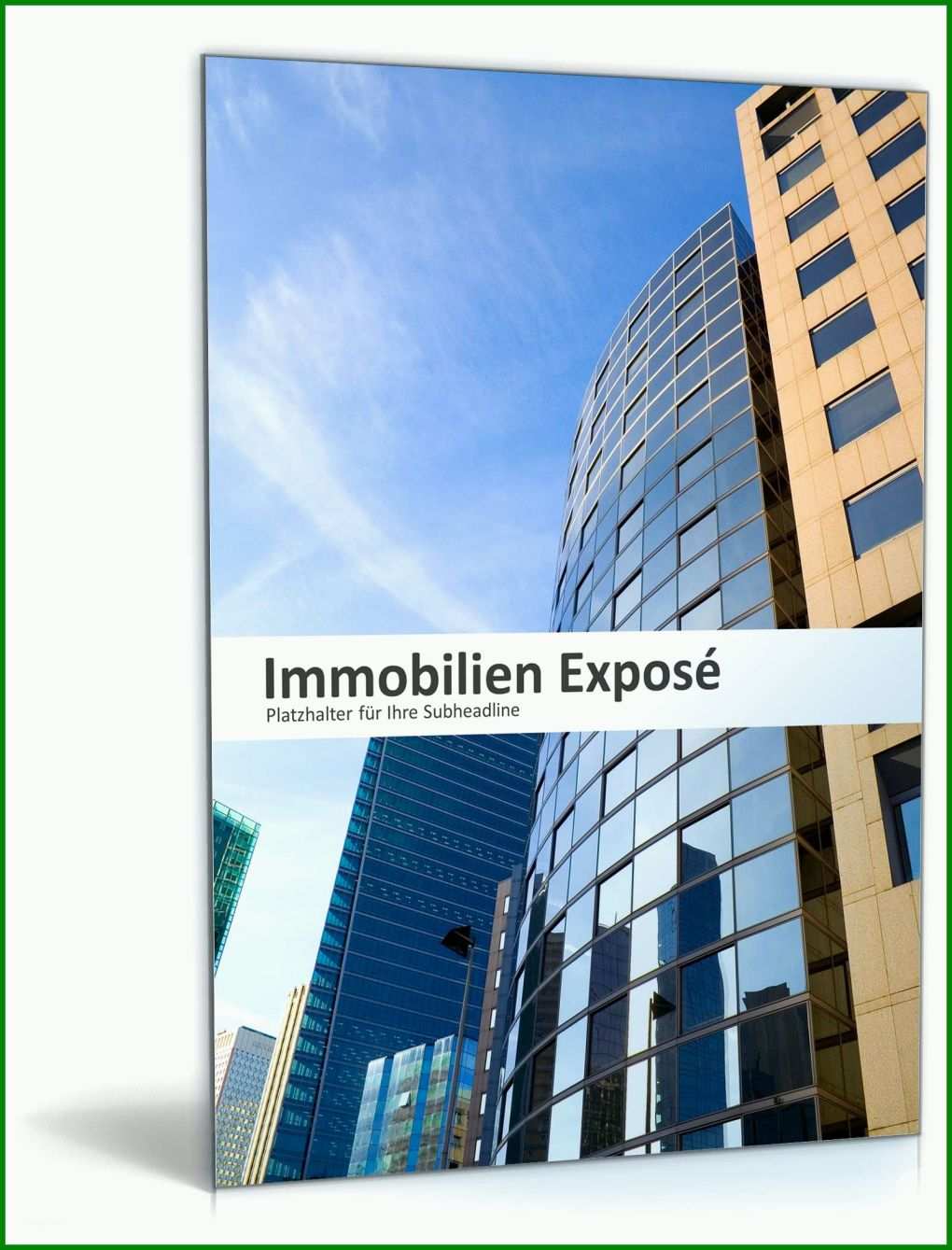 Toll Immobilien Expose Vorlage Powerpoint 1600x2100