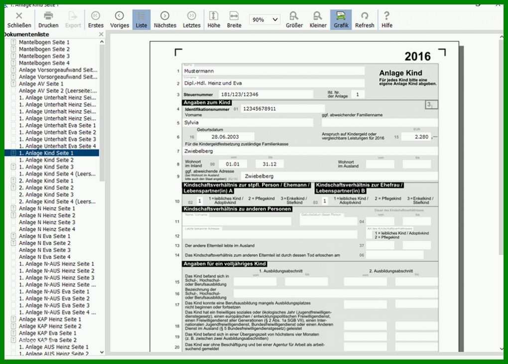 Empfohlen Vorlage Steuererklärung 2016 1024x734