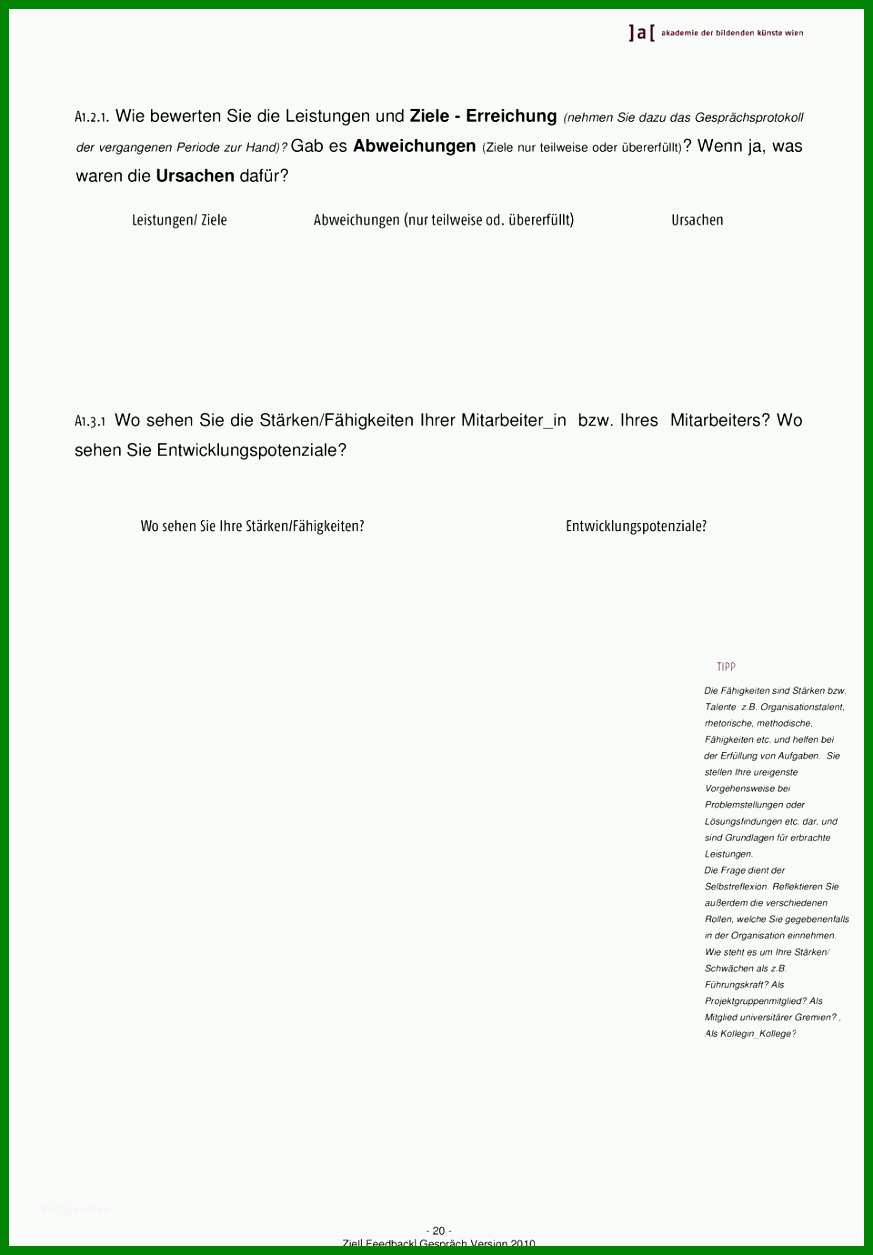 Toll 4 Leitfaden Mitarbeitergesprach Vorlage Meltemplates 824627 