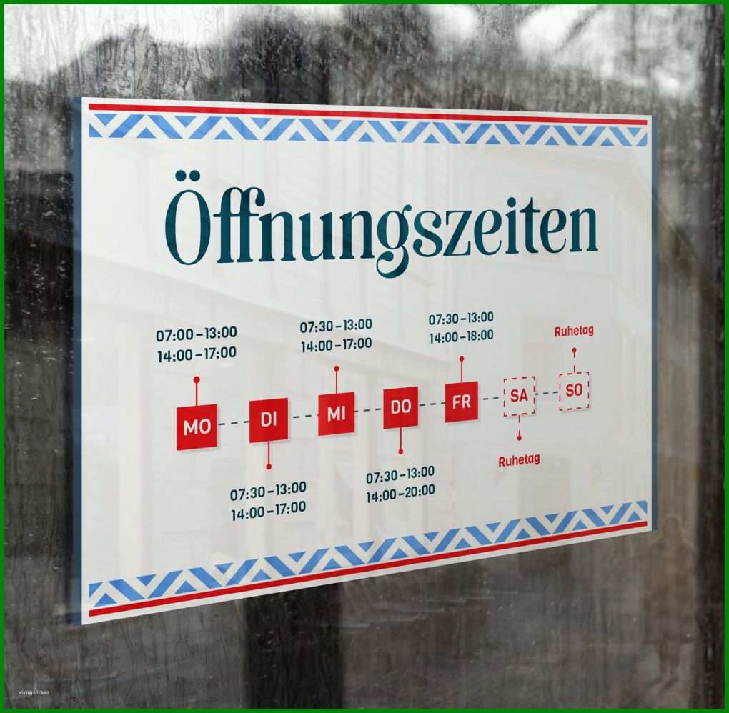 Faszinierend öffnungszeiten Schild Vorlage 1612x1578