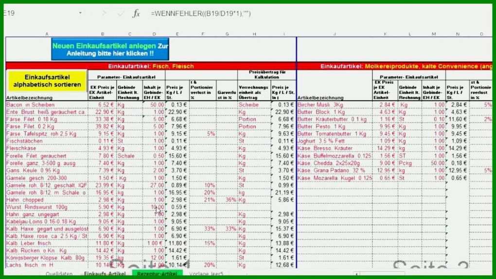 Schockierend Excel Vorlagen Handwerk Kalkulation Kostenlos 1216x684