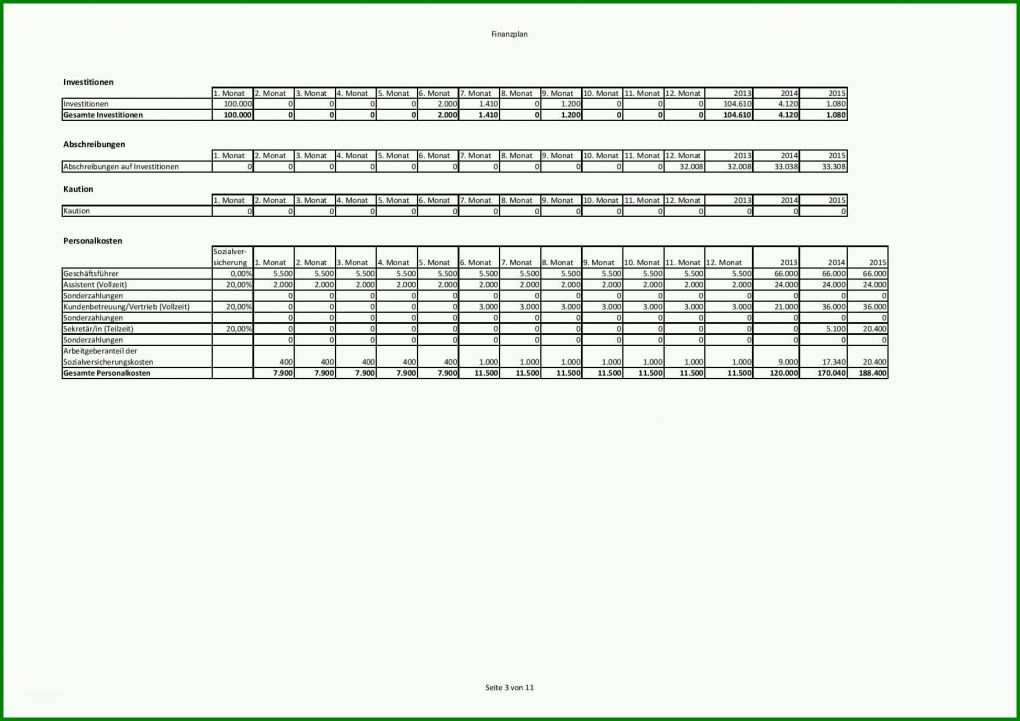 Überraschen Business Case Vorlage Deutsch Kostenlos 1754x1240