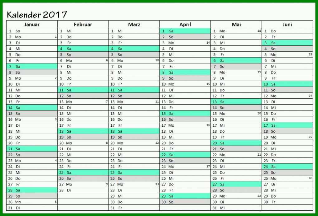 Auffällig Kalender Vorlage Excel 1077x733