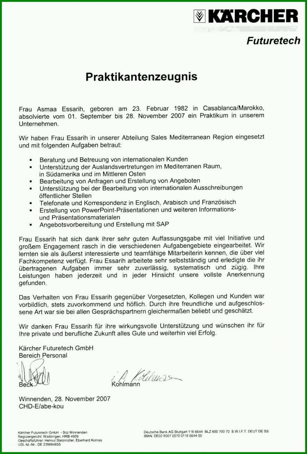 Bemerkenswert Praktikumszeugnis Vorlage Pdf 1487x2199