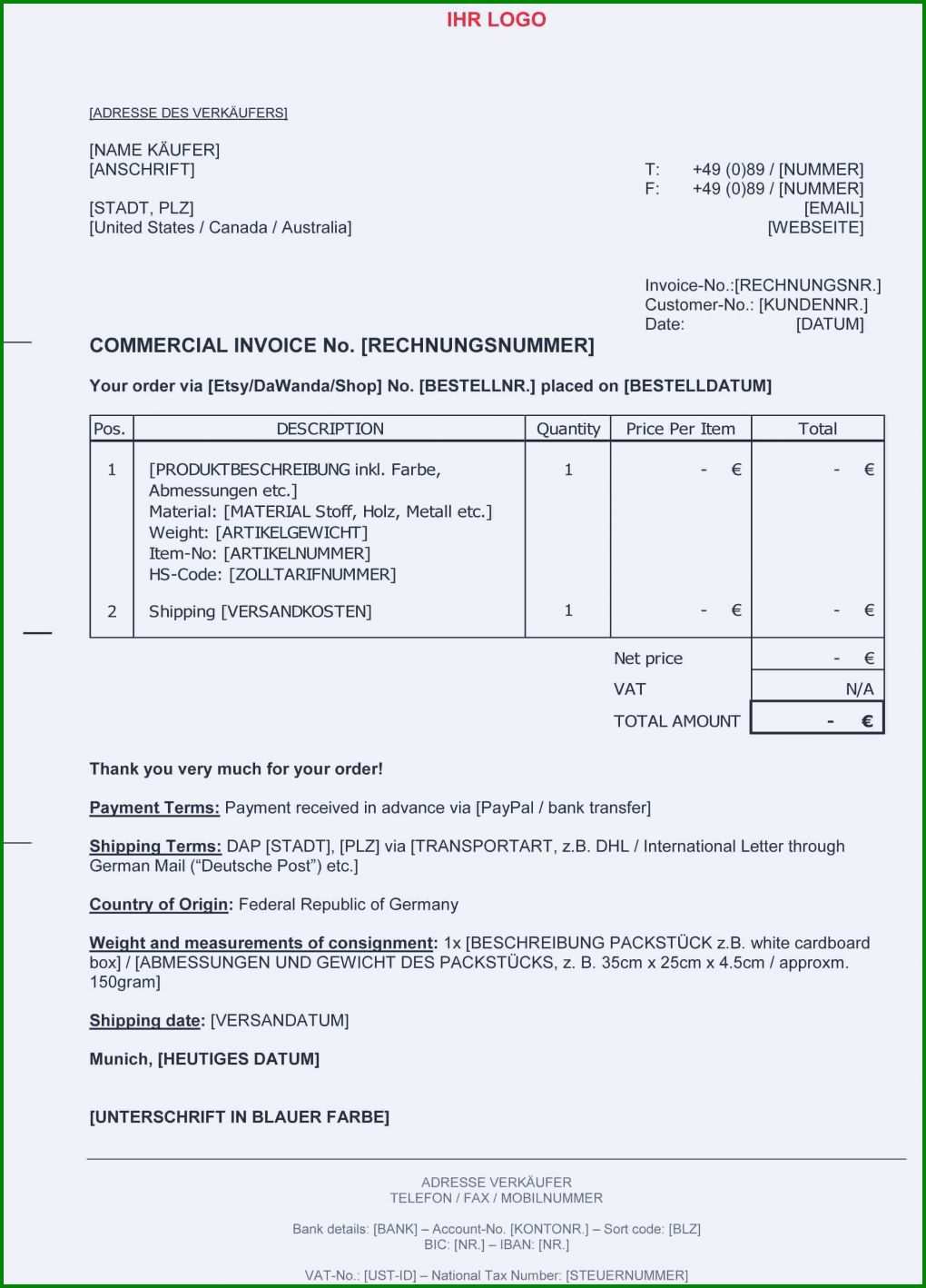 Bemerkenswert Produktbeschreibung Vorlage 2294x3189