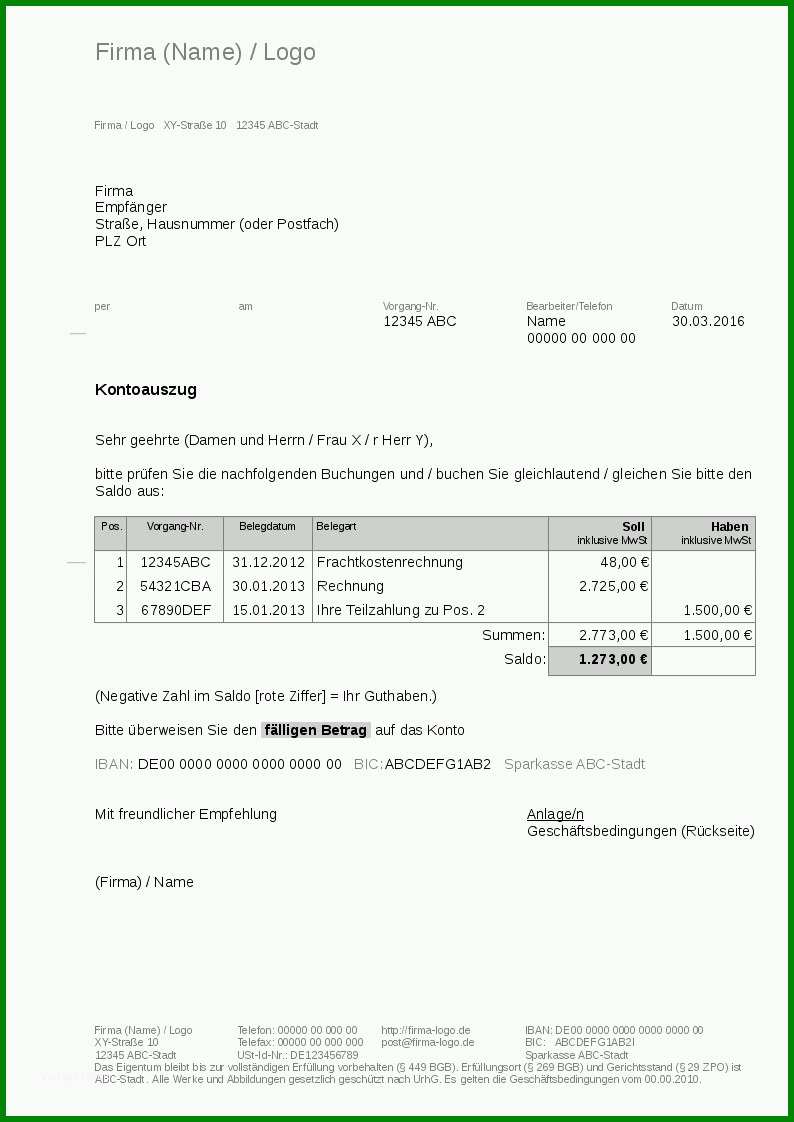 Modisch 17 Rechnung Din 5008 Vorlage 441571 - Vorlage Ideen