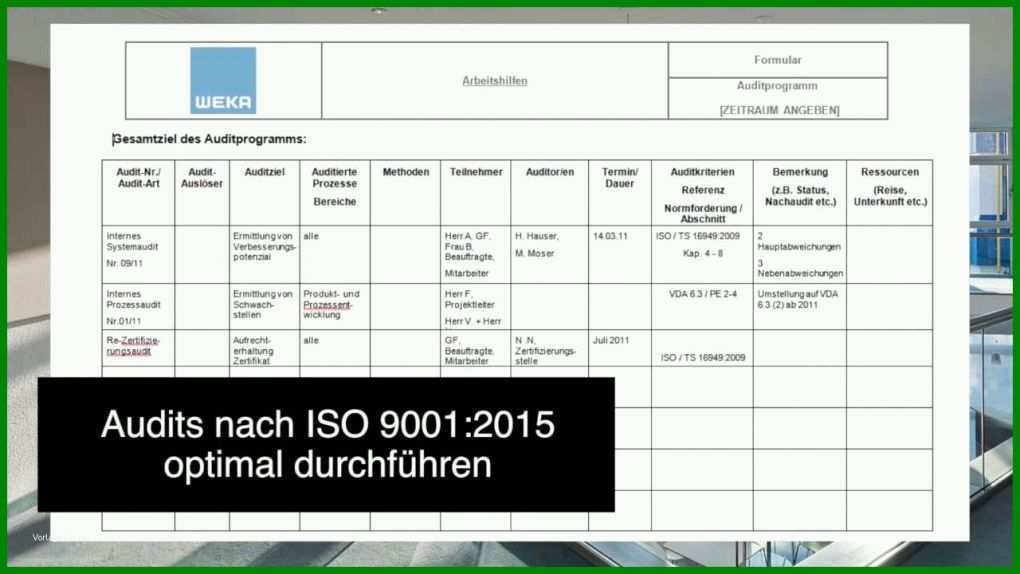 Größte Content Audit Vorlage 1280x720