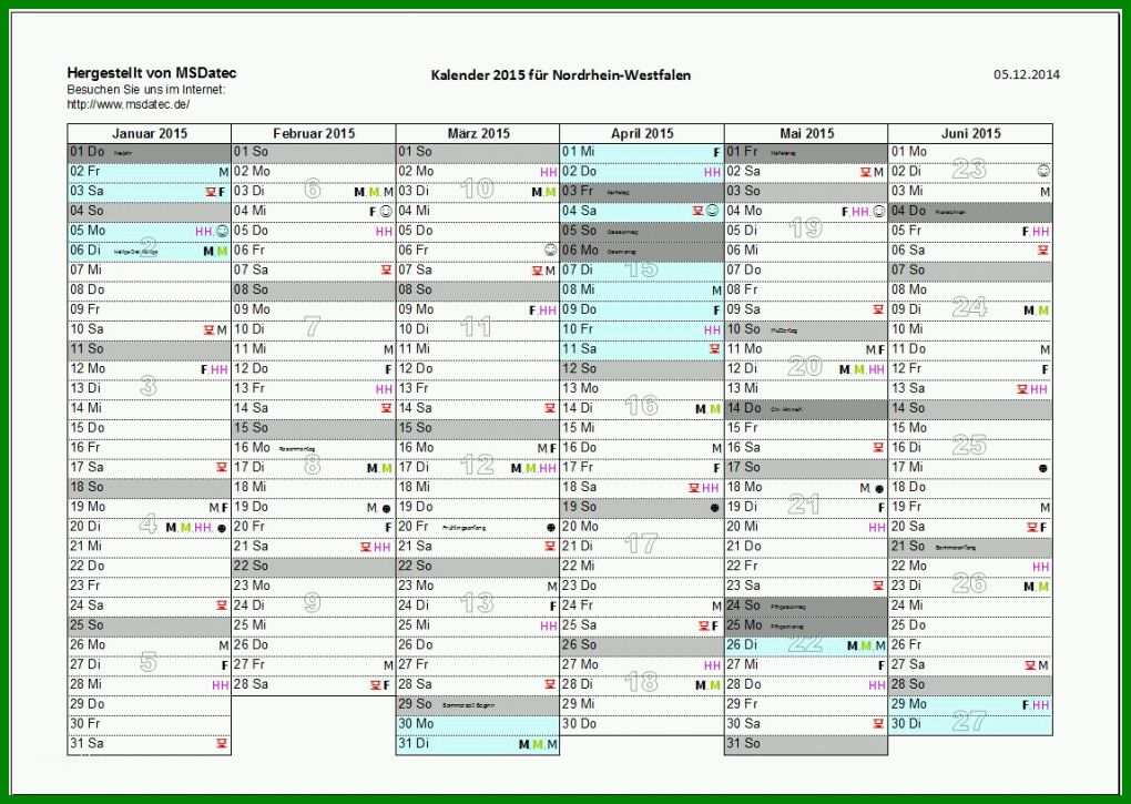 Rühren Excel Kalender Vorlage 1147x815