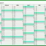 Kreativ Excel Vorlage Kalender 2017 1077x733