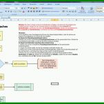 Spektakulär Flussdiagramm Excel Vorlage Download 800x600