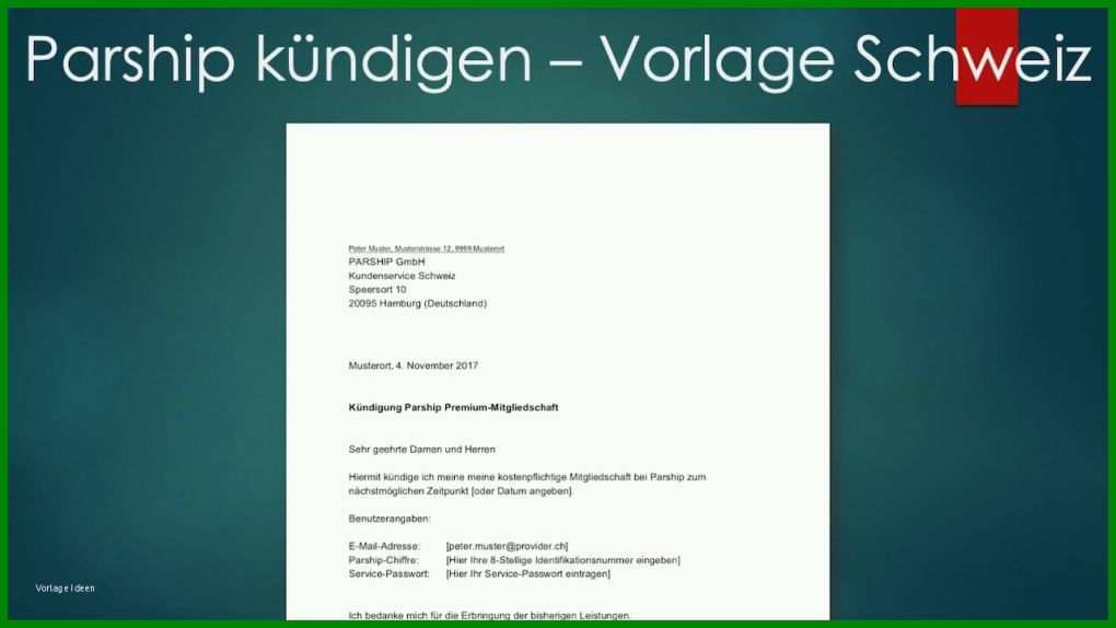 Modisch Newsletter Kündigen Vorlage 1280x720