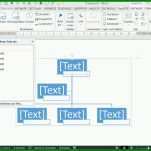 Kreativ organigramm Excel Vorlage 1000x763