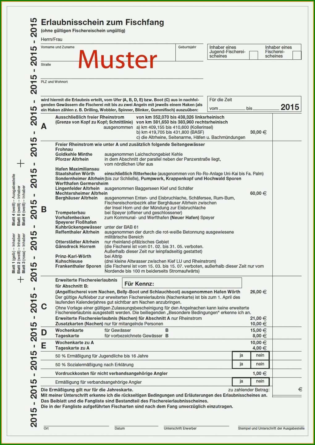 Perfekt Preisliste Vorlage 2508x3535