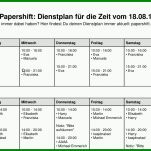 Außergewöhnlich Dienstplan Kostenlos Vorlage 1294x702