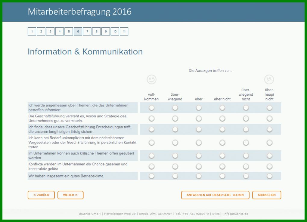 Neue Version Mitarbeiterbefragung Vorlage Kostenlos 1132x819