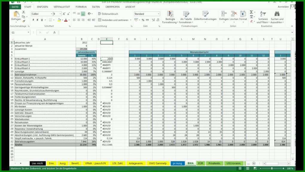 Außergewöhnlich Projektkostenrechnung Excel Vorlage 1280x720