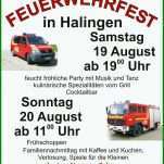 Fabelhaft Vorlage Einladung Feuerwehrfest 724x1024