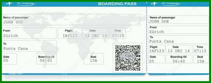 Unvergleichlich Flugticket Vorlage Download Kostenlos 1023x405