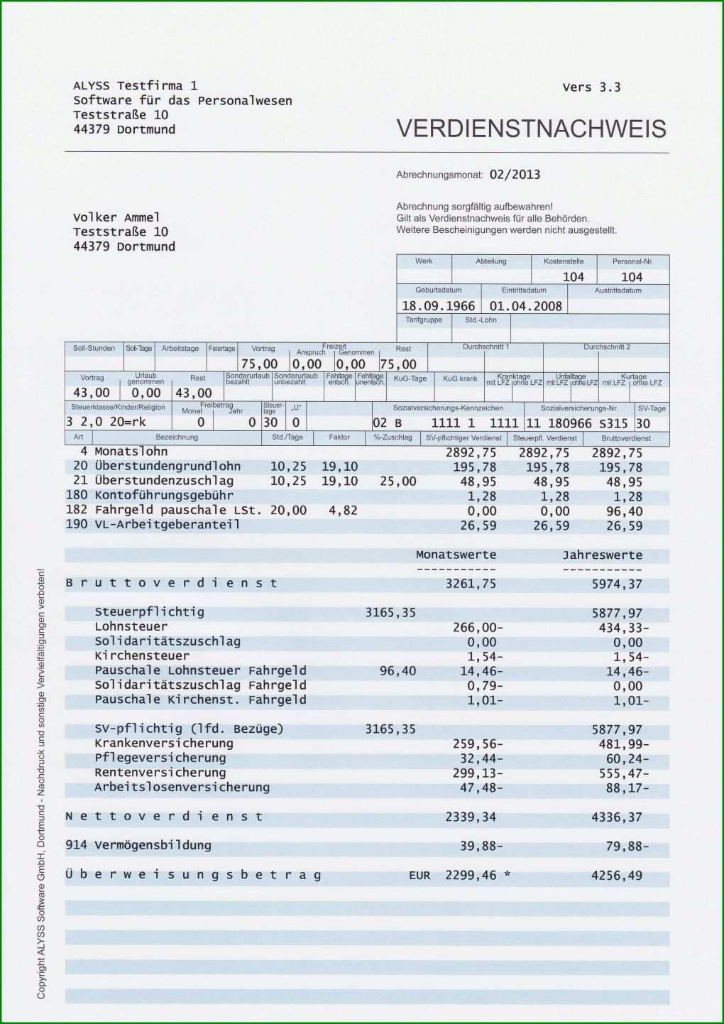 Perfekt Lohnabrechnung Vorlage Excel 2480x3507