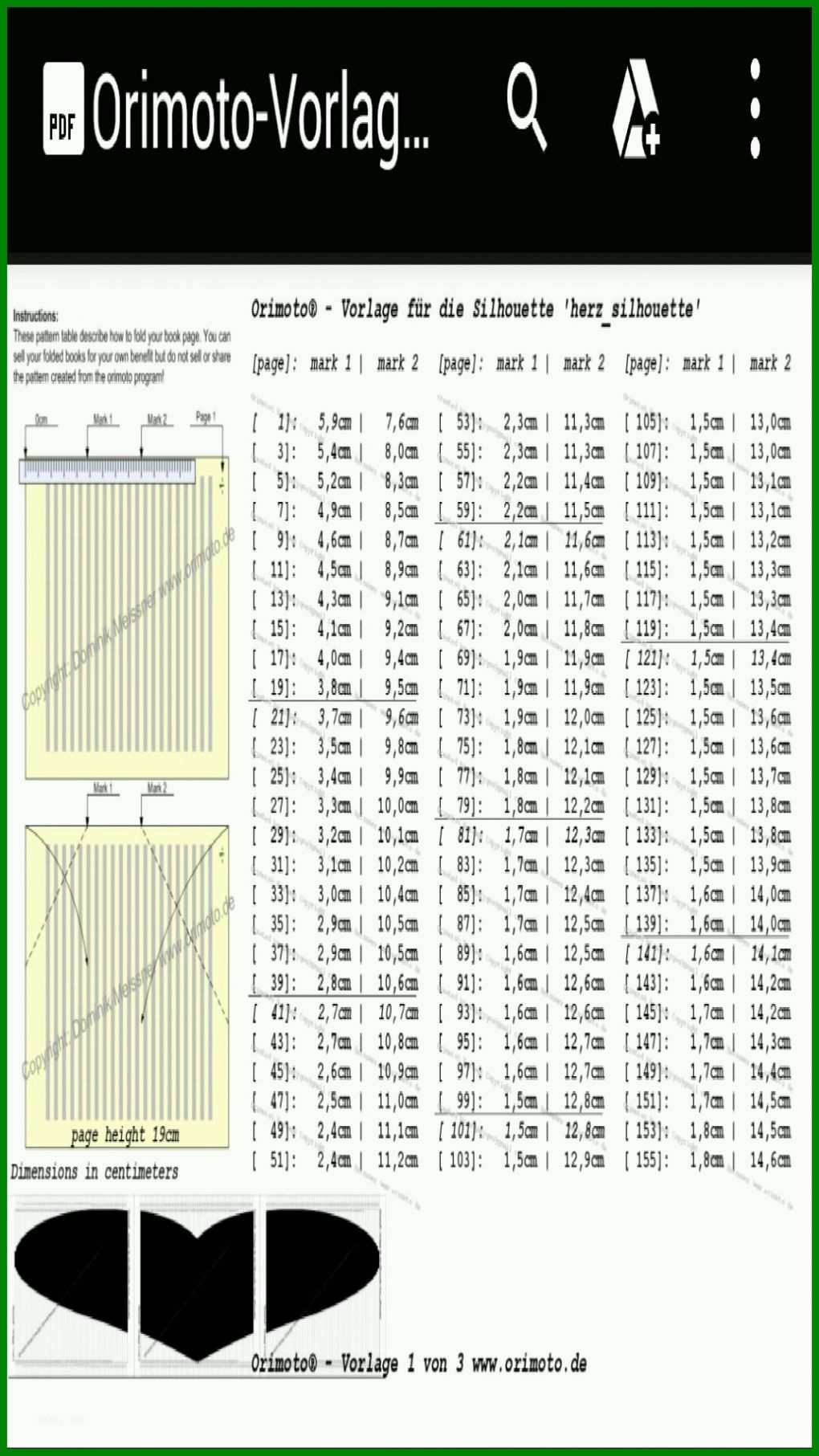 Toll orimoto Vorlage Erstellen 1033x1836