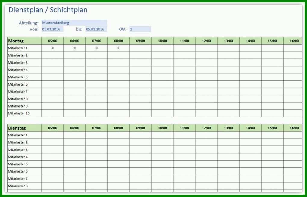 Neue Version Schichtplan Vorlage 1186x760