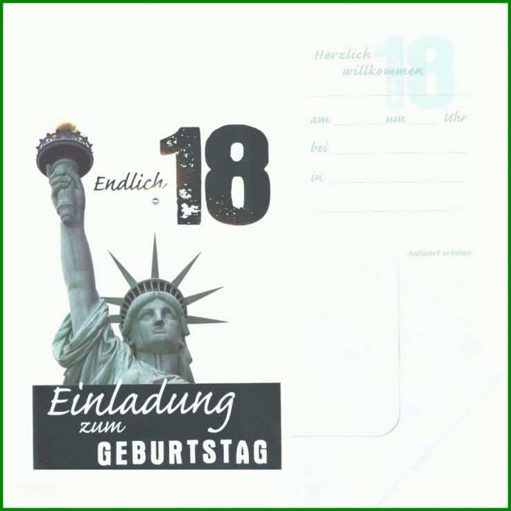 Fantastisch 18 Geburtstag Einladung Vorlagen 1000x1000