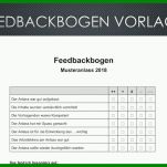 Unglaublich Feedbackbogen Seminar Vorlage 840x472