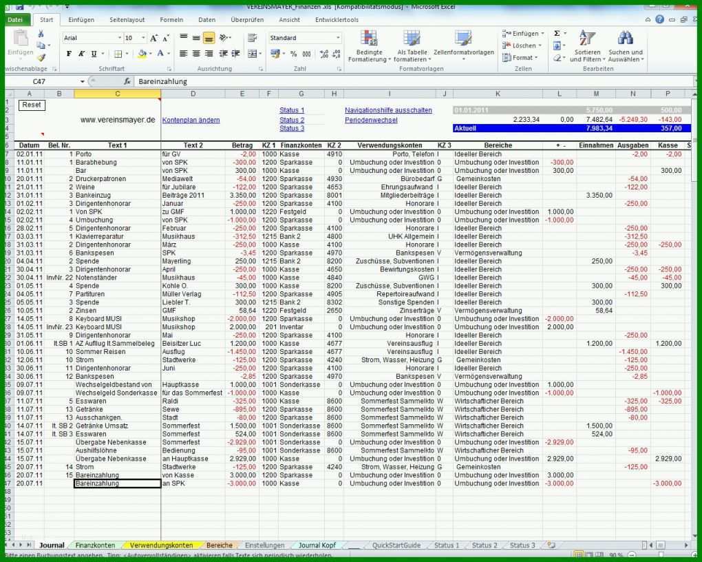 Auffällig Kontenplan Excel Vorlage 1280x1024