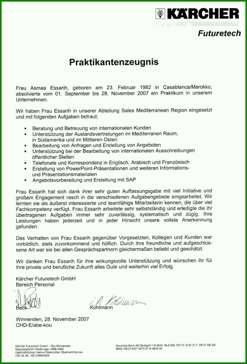 Überraschend Praktikumsbescheinigung Pdf Vorlage 1497x2209