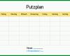 Unglaublich Putzplan Vorlage Excel 1016x721