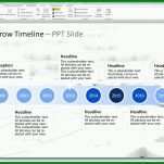 Ausnahmsweise Timeline Powerpoint Vorlage 1280x720