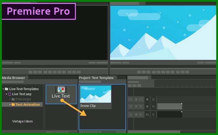 Spezialisiert Adobe Premiere Vorlagen 725x451