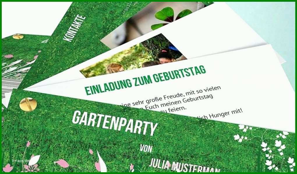 Fantastisch Einladung Gartenparty Vorlage Kostenlos 1024x600