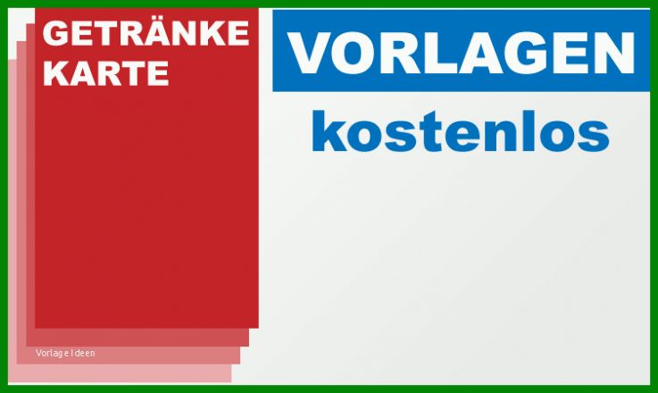 Moderne Getränkekarte Vorlage Download 753x450