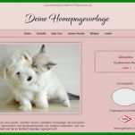 Singular Hunde Homepage Vorlagen 800x495