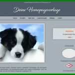 Wunderschönen Hunde Homepage Vorlagen 800x495