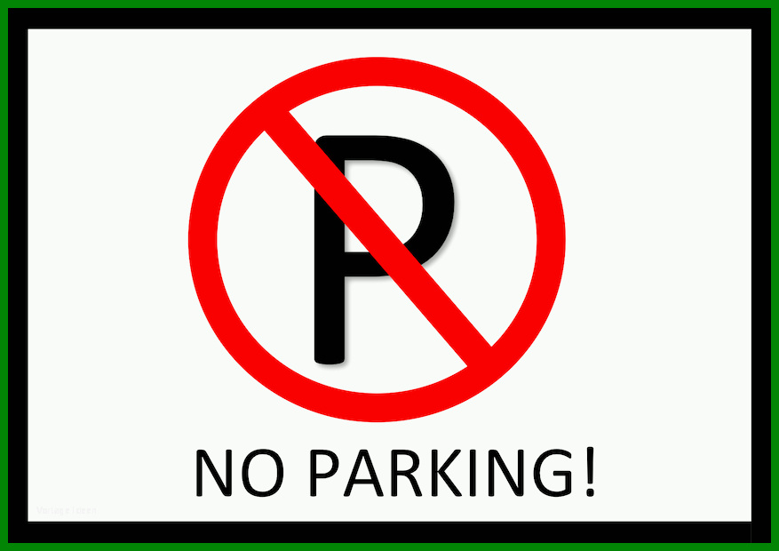 Neue Version Parken Verboten Schild Zum Ausdrucken Word 857336