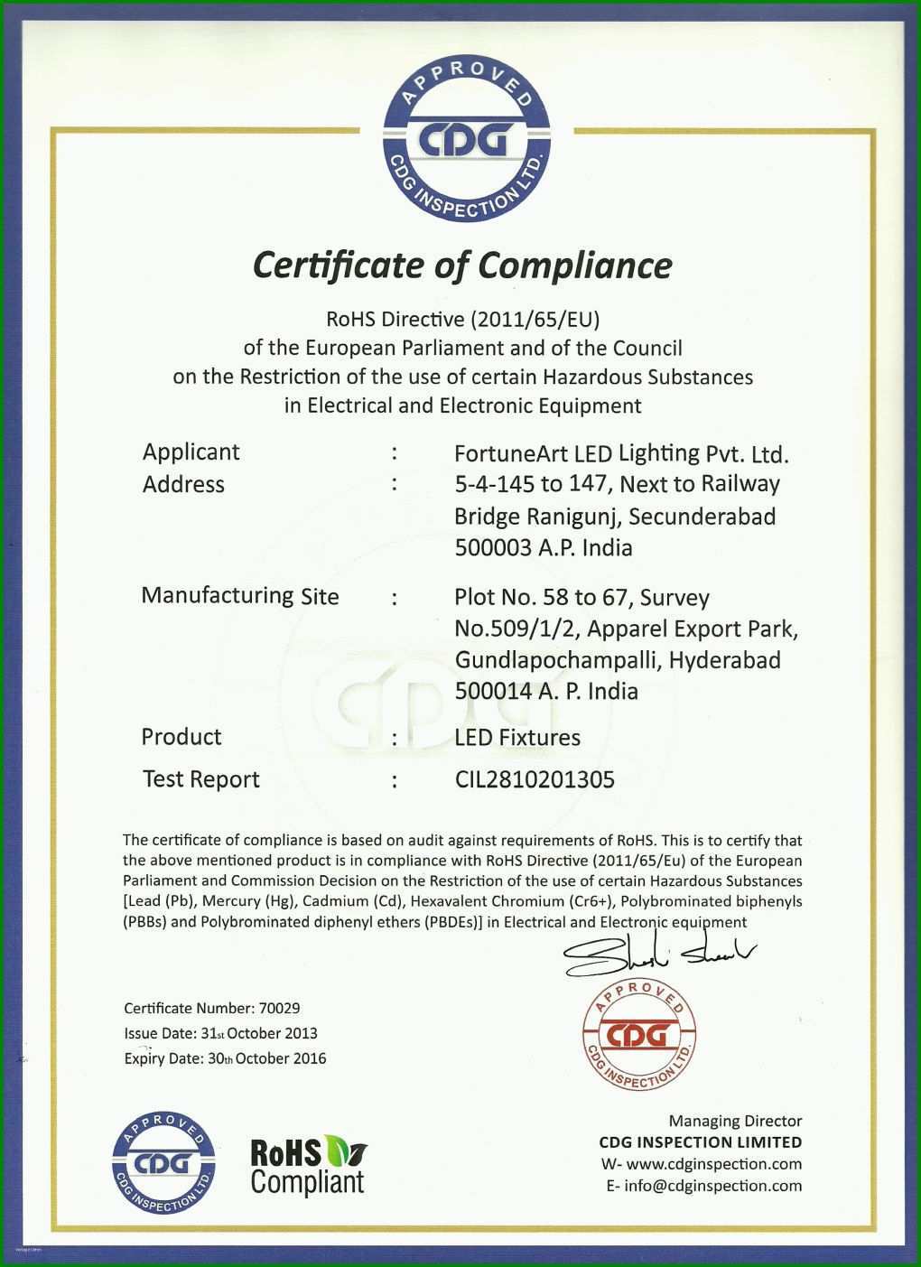 Erstaunlich Certificate Of Compliance Vorlage 2428x3340