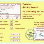 Faszinierend Einladung 40 Geburtstag Vorlagen Kostenlos 1600x1074