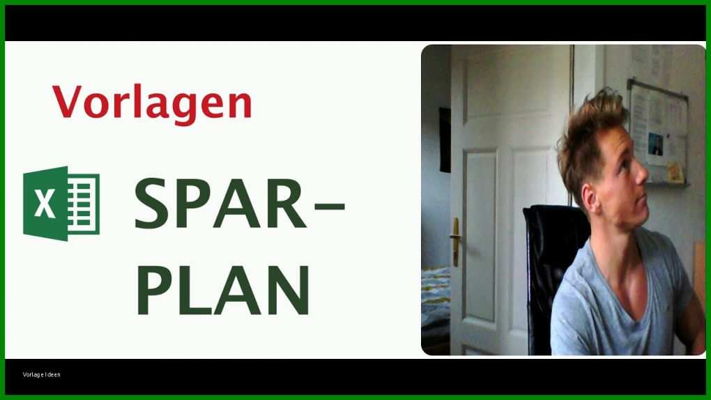 Schockieren Sparplan Vorlage 1280x720