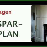 Schockieren Sparplan Vorlage 1280x720