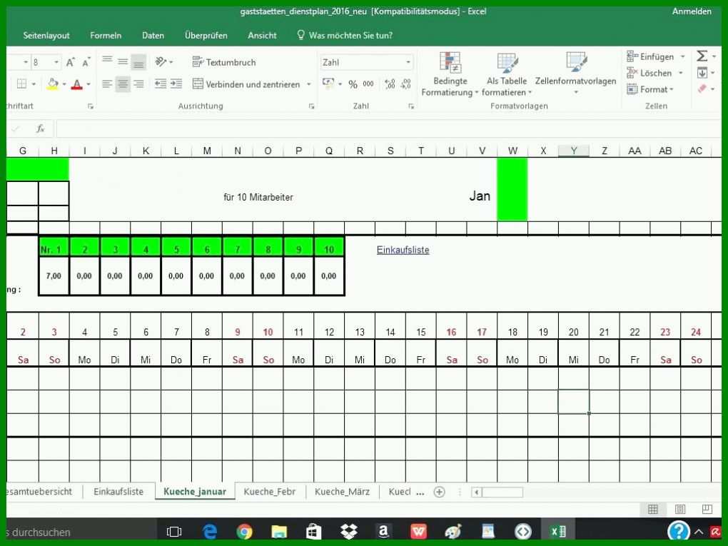 Tolle Arbeitsplan Erstellen Excel Vorlage 1024x768