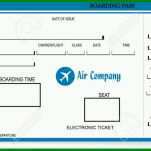 Ausgezeichnet Flugticket Vorlage Zum Bearbeiten Kostenlos 1300x562