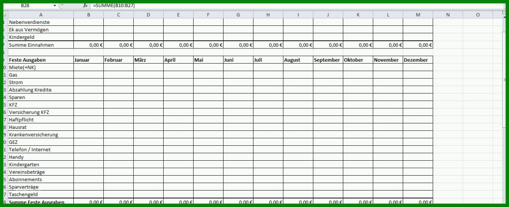 Neue Version Vorlage Haushaltsbuch 1360x554