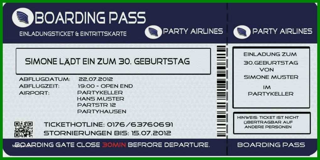 Sensationell Flugticket Vorlage Download Kostenlos 1039x520