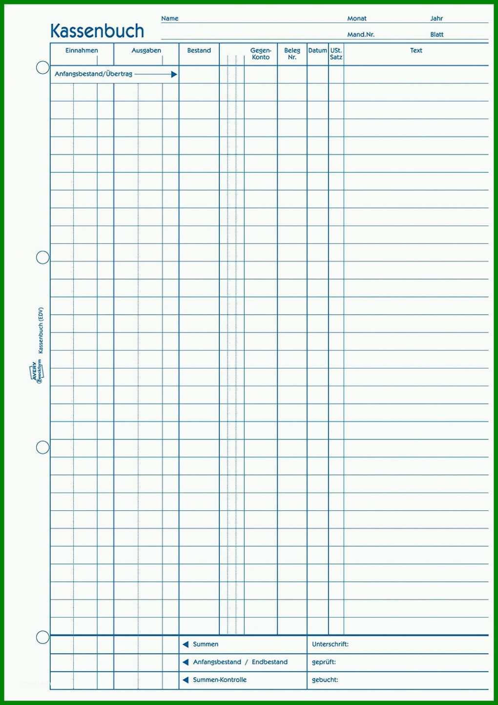 Einzigartig Kassenbericht Pdf Vorlage 1061x1500