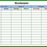 Überraschen Schulstundenplan Vorlage Excel 766x519