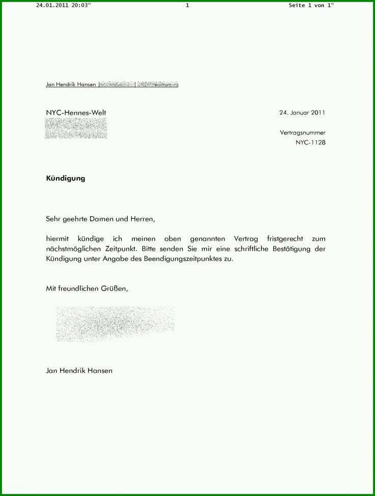 Modisch Kündigung Fitnessstudio Vorlage Pdf 1744x2308